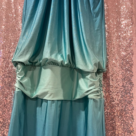 Frederick's of Hollywood Blue Sequin Dress - Picture 2 of 6